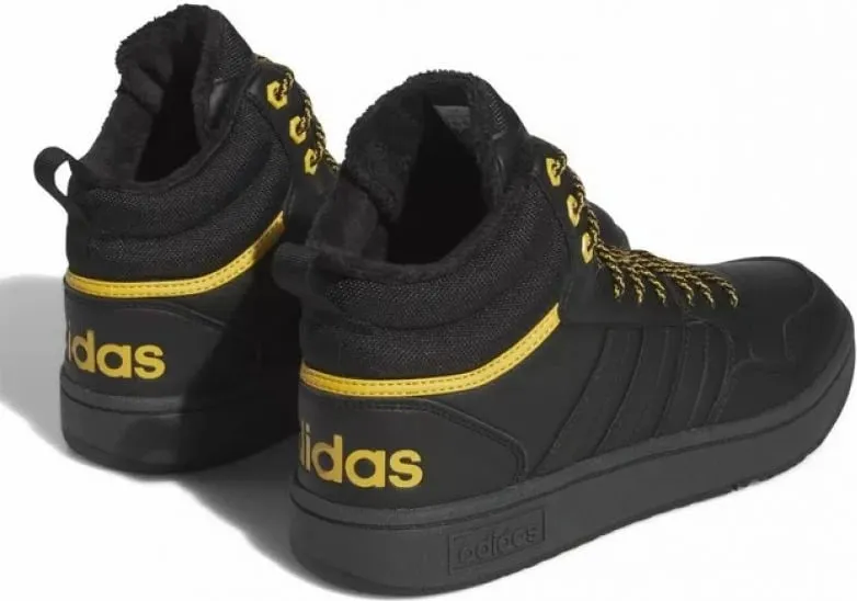Atlete për meshkuj adidas Hoops 3.0 Mid Basketball Wtr M, të zeza - 3