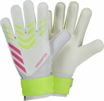 Dorëza portieri për fëmijë adidas, të bardha