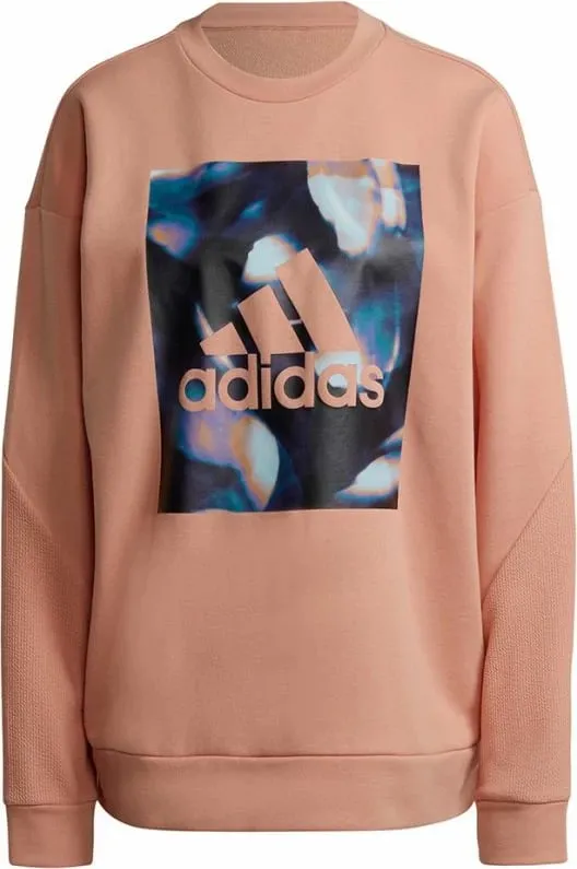 Duks adidas për femra, rozë - 1