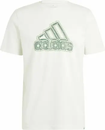 Maicë adidas për meshkuj, e bardhë
