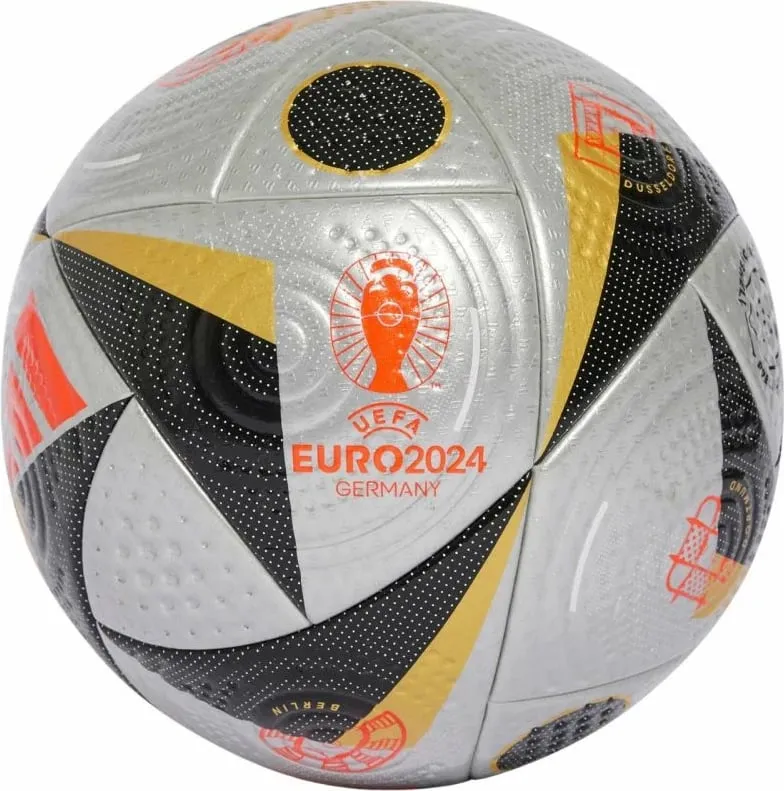 Top futbolli adidas, gri/argjendtë - 1