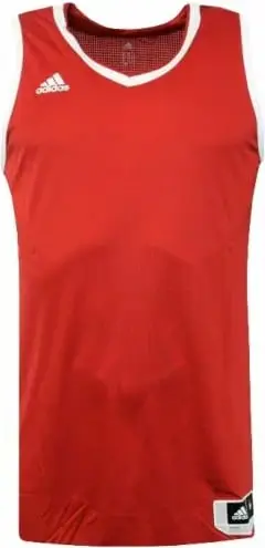 Maicë basketbolli adidas për meshkuj, e kuqe