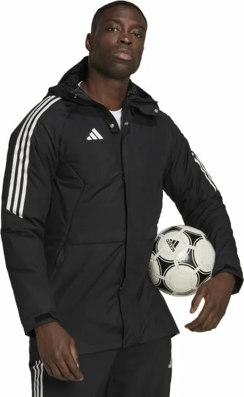 Jakne adidas për meshkuj, e zezë - 3