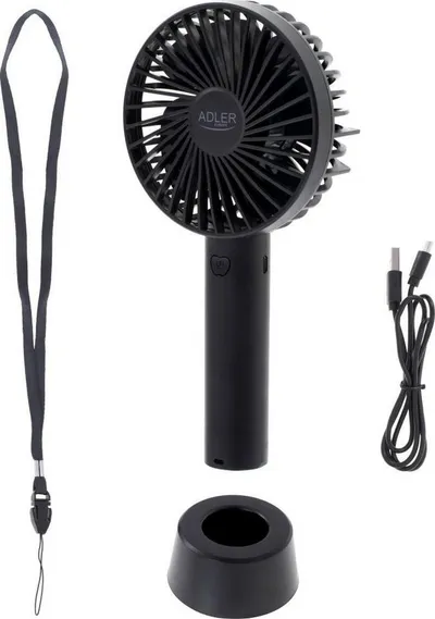 Flladitëse USB Adler Mini 9cm / 3.5 ”. e zezë - 5