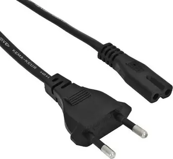 Kabllo energjie Akyga C7, 1.5m, e zezë