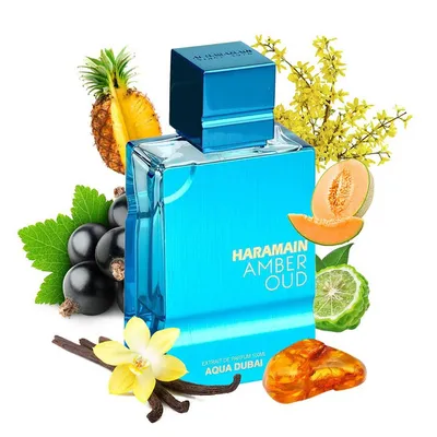 Eau De Parfum Al Haramain Amber Oud Aqua Dubai, 100 ml - 2