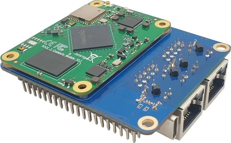 Modul kompjuteri ALLNET Radxa CM3 Model A Rock3, 4GB RAM, pa EMMC, pa Wifi - 3