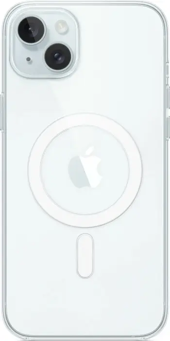 Apple iPhone 15 Plus Clear Case me MagSafe