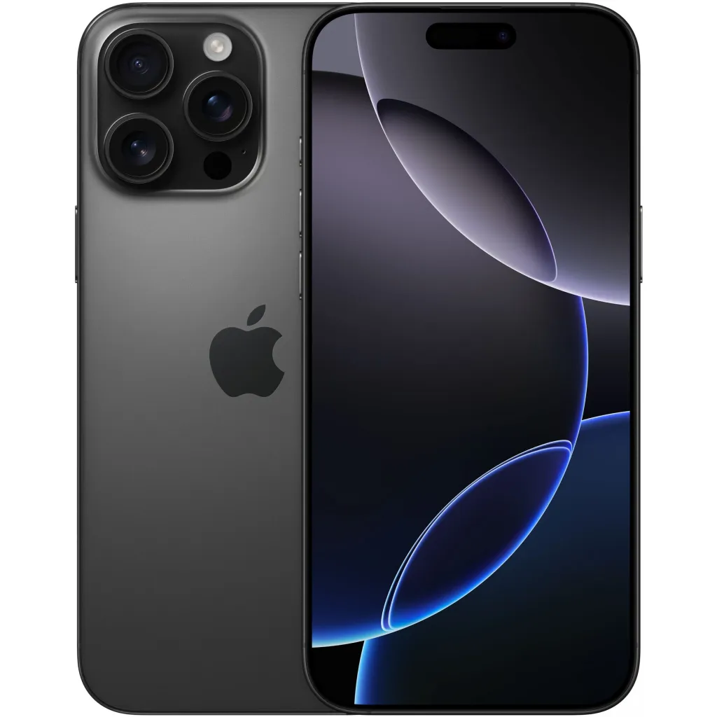 Apple iPhone 16 Pro Max, 6.9", 256GB, black titanium - 1