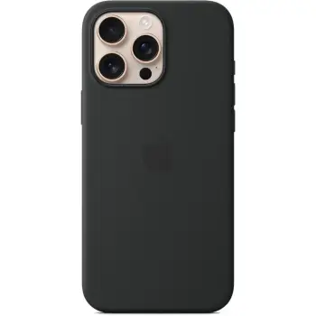 Aksesorë Apple iPhone 16 Pro Max Çanta Silikoni me MagSafe – E Zezë