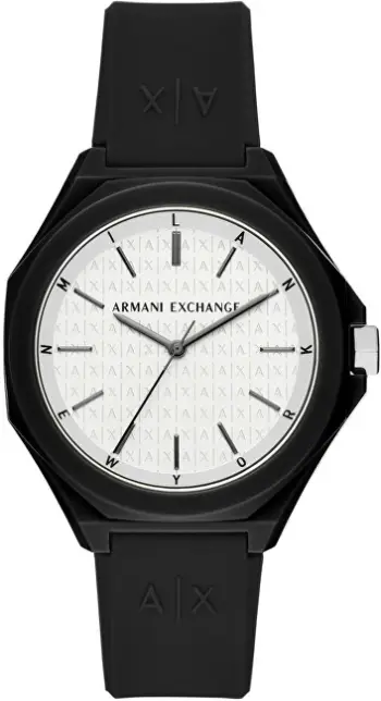 Orë për meshkuj Armani Exchange, e zezë