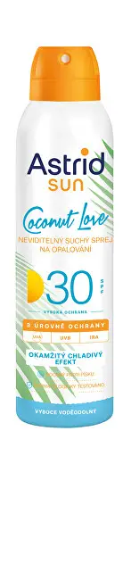 Sprej mbrojtës ndaj diellit Astrid kAST296, SPF 30, 150 ml