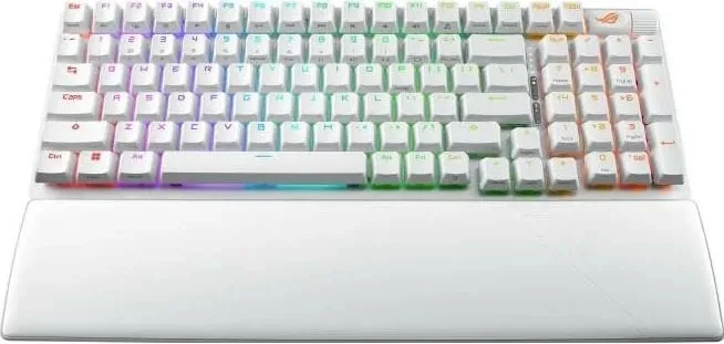 Tastierë ASUS ROG STRIX SCOPE II 96, US, e bardhë - 1