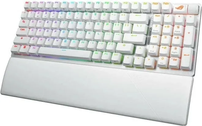 Tastierë ASUS ROG STRIX SCOPE II 96, US, e bardhë - 2