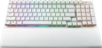 Tastierë ASUS ROG STRIX SCOPE II 96, US, e bardhë