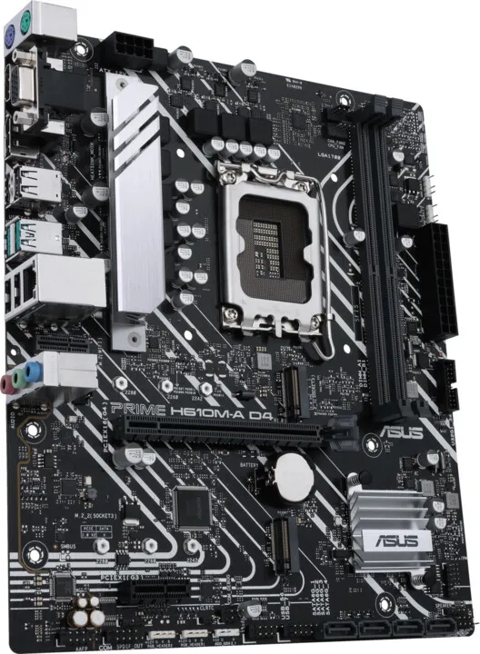 Pllakë amë ASUS PRIME H610M-A D4 (DDR4) - Intel H610 - 2