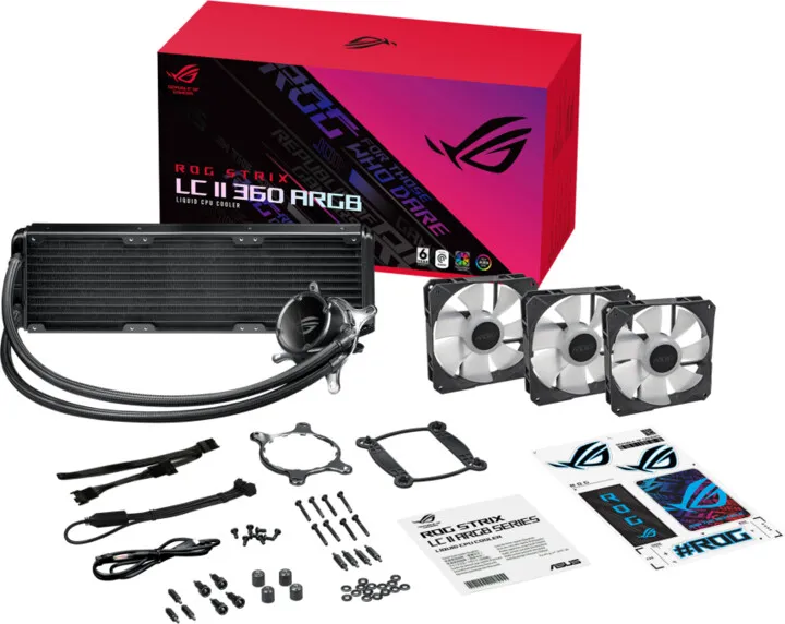 Ftohës ASUS ROG STRIX LC II 360 ARGB - 2