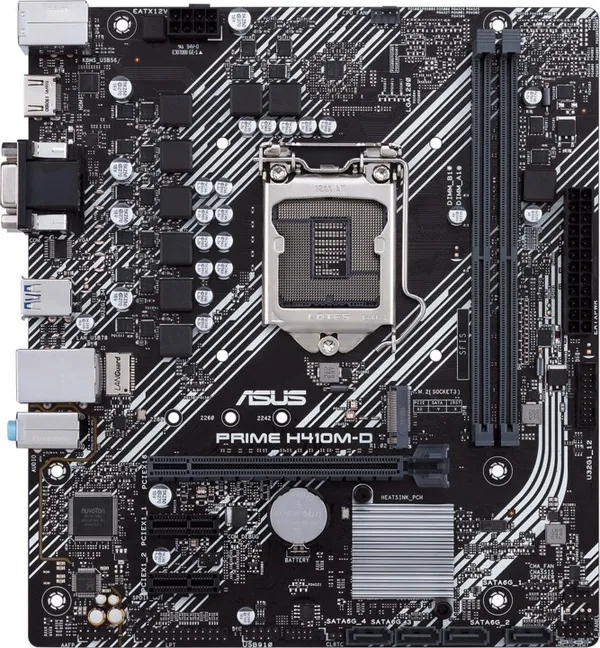 Pllakë amë ASUS PRIME H410M-D - Intel H410 - 1