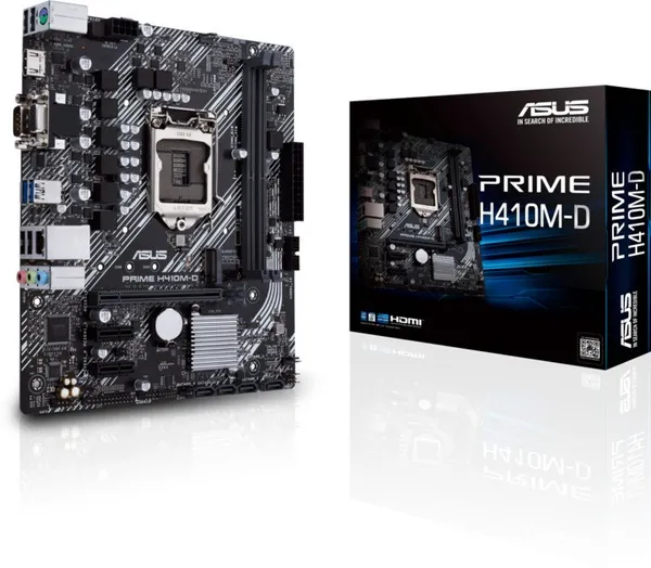Pllakë amë ASUS PRIME H410M-D - Intel H410 - 4