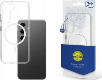 Mbështjellës 3mk MagCase me modul magnetik për Samsung Galaxy S24, Transparent
