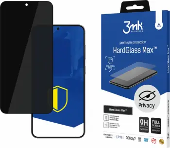 Xham mbrojtës privatësie 3mk HardGlass Max Privacy për Samsung Galaxy S24+