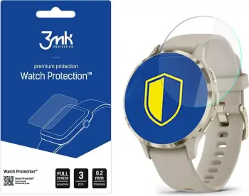 Filmi mbrojtës 3MK ARC Watch për Garmin Venu 3s, set 3 copë, transparent