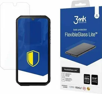 Qelq mbrojtës 3MK FlexibleGlass Lite për BlackView BV9900, hibrid, transparents
