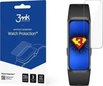 Foli mbrojtëse 3MK ARC për Huawei Band 4, 3 copë