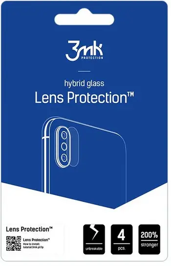 Mbrojtëse lente për kamera 3MK OnePlus Nord 5, Hybrid Glass, transparente