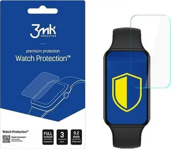 Fletë mbrojtëse 3MK ARC për Amazfit Band 7, set 3 copë, transparente
