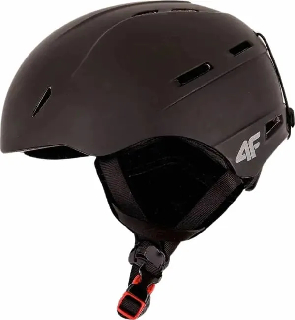Helmetë skijimi fëmijë 4f, e zezë - 1