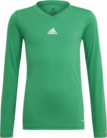 Fanellë stërvitjeje për djem adidas e gjelbër