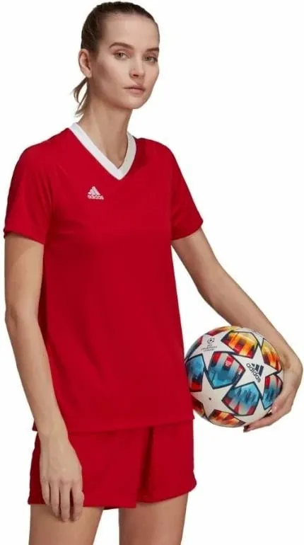 Maicë adidas për femra, e kuqe - 3
