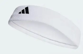 Shirit tenisi për kokë Adidas HT3908, one size, i bardhë