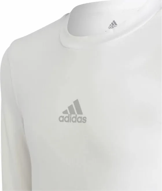 Maicë adidas Techfit për fëmijë, e bardhë - 3