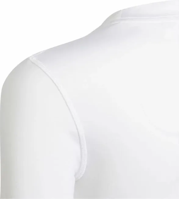 Maicë adidas Techfit për fëmijë, e bardhë - 4