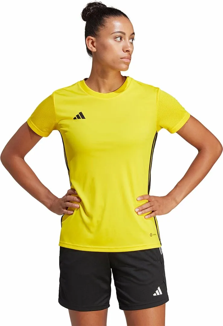 Maicë adidas për femra, e verdhë - 2