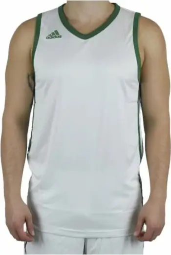 Maicë adidas për meshkuj, e bardhë