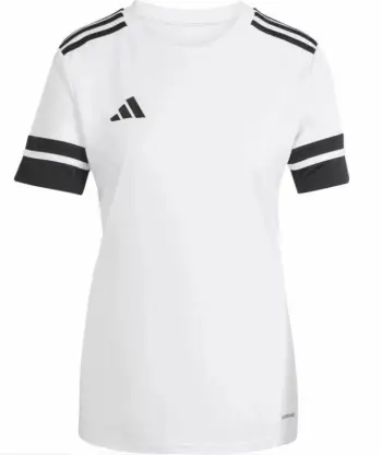 Fanellë futbolli për femra adidas, e bardhë