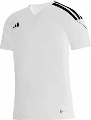 Fanellë futbolli për fëmijë adidas, e bardhë
