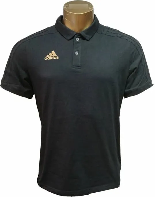 Fanellë polo për meshkuj adidas MiTiro 18, e zezë - 1