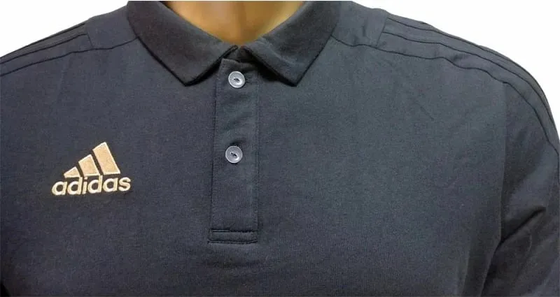 Fanellë polo për meshkuj adidas MiTiro 18, e zezë - 3