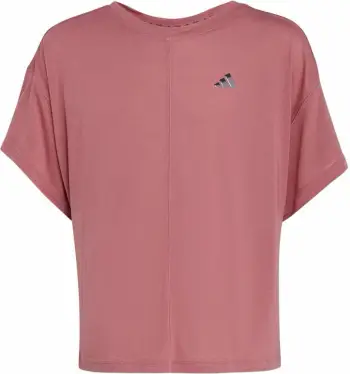 Bluzë sportive Adidas Yoga Tee Jr IC0323, për vajza, rozë