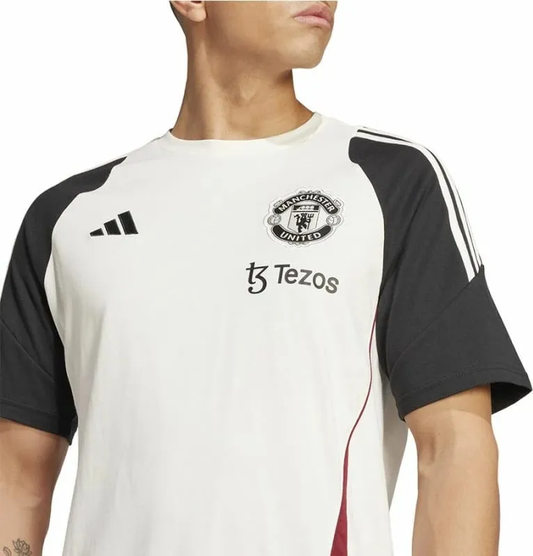 Maicë për meshkuj adidas Manchester United, e bardhë - 3