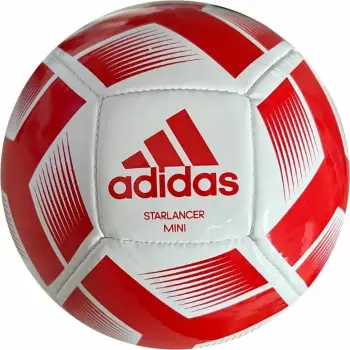 Top futbolli për fëmijë dhe meshkuj adidas, i bardhë me të kuqe