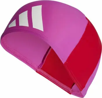 Kaskë noti Adidas Fabric Swim Cap Jr HA7331, për fëmijë, rozë