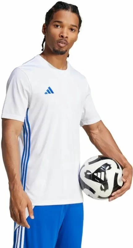Fanellë për meshkuj adidas, të bardhë - 3