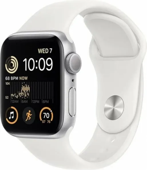 Apple Watch SE2 v3 GPS, 40mm, Silver Aluminum Case, S/M - 1