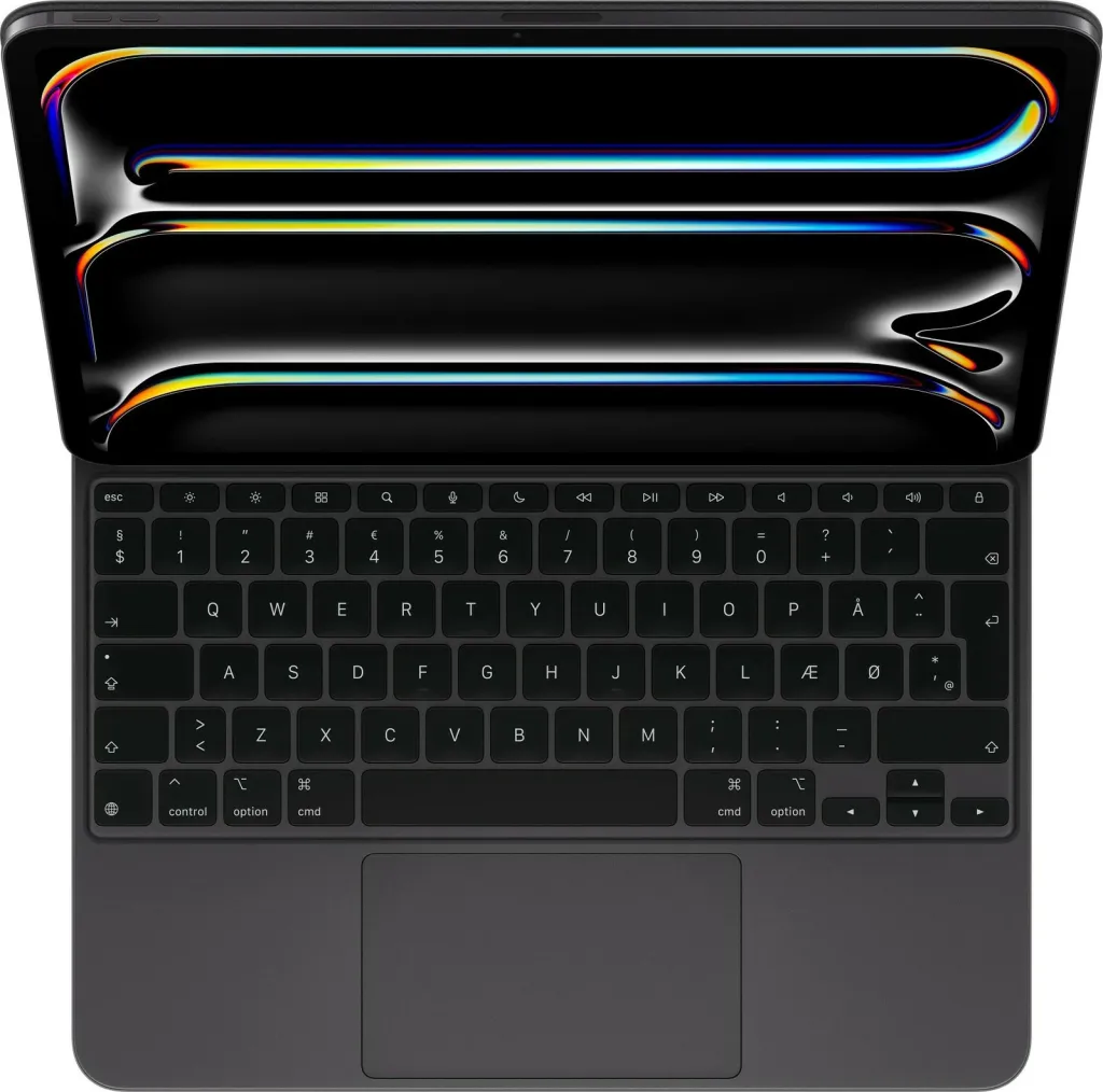 Tastierë Apple Magic Keyboard për iPad Pro 13 (M4), daneze, e zezë - 2