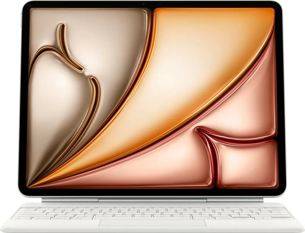 Tastierë Apple Magic Keyboard për iPad Air 13-inch M3, holandisht, e bardhë - 1